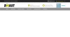 Desktop Screenshot of dinaut.com